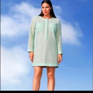 Victoria Beckham for Target Mint Green Lace Dress